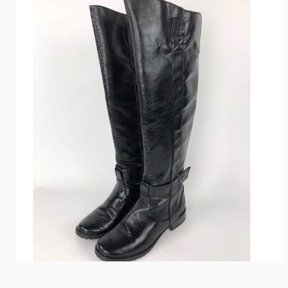 Nine & Co. Shoes - WOMEN’S NINE & CO. BLACK OVER THE KNEE RIDING BOOT